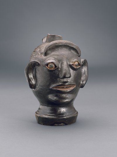 Jug (in form of a human head), 1810-40 by Jonathan Fenton